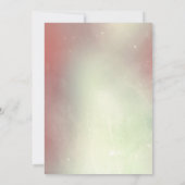 Koel Schattige Masquerade charmant glittery ombre Kaart (Achterkant)