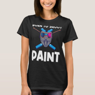 Koel schildpad voor mannen Verf tactiek T-shirt