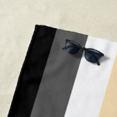 Koel schone klassieke Beer Pride vlag Strandlaken (In situ)