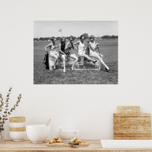 Koel schoonheid: 1926 poster (Keuken)