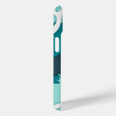 Koel Shark Abstract Art Monogram Case-Mate iPhone Case (Achterkant / Rechts)