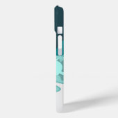 Koel Shark Abstract Art Monogram Case-Mate iPhone Case (Achterkant / Links)