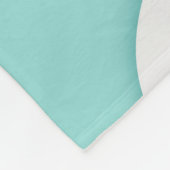 Koel Shark Abstract Art Monogram Fleece Deken (Hoek)