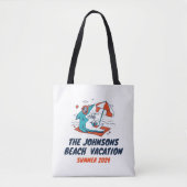Koel-Shark Matching Family Vacation Beach Holiday Tote Bag (Voorkant)
