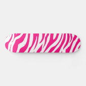Koel skateboards for Girls Hot Pink Zebra Stripe (Horizontaal)