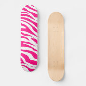 Koel skateboards for Girls Hot Pink Zebra Stripe (Voorkant)