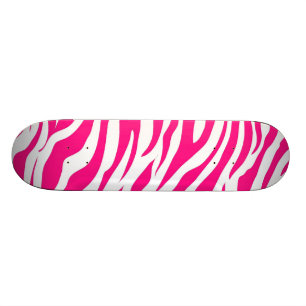 Koel skateboards for Girls Hot Pink Zebra Stripe