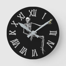 Koel  Skelet met Hourglass Halloween