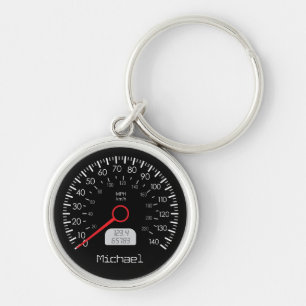 Koel Snelheidsmeter - Aangepaste sleutelketen Sleutelhanger
