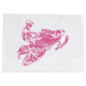 Koel Snowmobile in Roze Camouflage Groot Cadeauzakje (Achterkant)