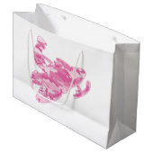 Koel Snowmobile in Roze Camouflage Groot Cadeauzakje (Voorkant Gekanteld)