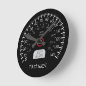 Koel Speedometer Persoonlijke wandklok (Hoek)