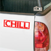 Koel Stempel Bumpersticker (Op Truck)