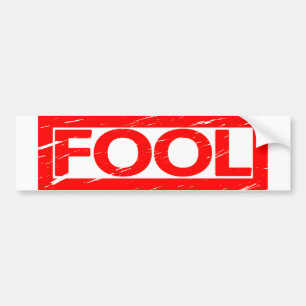 Koel Stempel Bumpersticker