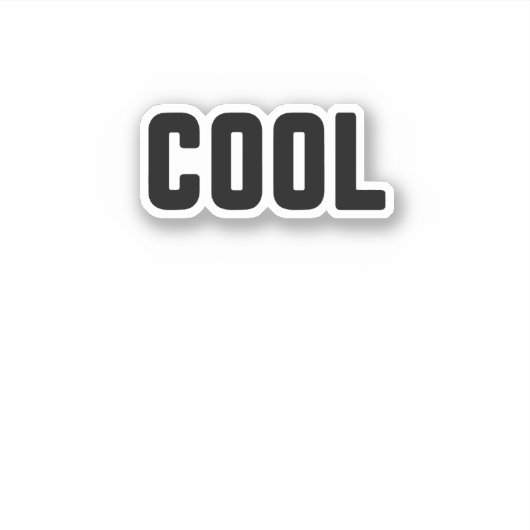 Koel Sticker (Voorkant)