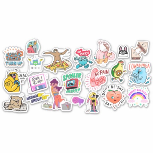 Koel Sticker (Voorkant)