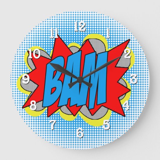 Koel  striptekenstijl Pop, BAM! Grote Klok (Voorkant)