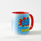 Koel  striptekenstijl Pop, BAM! Mok (Voorkant rechts)