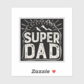 Koel Super Dad Vinyl Cut Sticker (Vel)