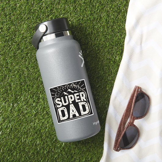 Koel Super Dad Vinyl Cut Sticker (HydroFlask Insitu)