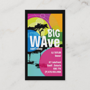 Koel Surf WinkelVisitekaartjes Visitekaartje