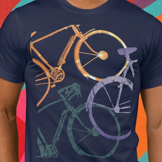 Koel T-shirt van fietsen