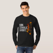 Koel  T - shirts voor het jagen van borsten (Voorkant volledig)