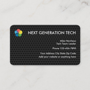 Koel Tech Logo Visitekaartjes