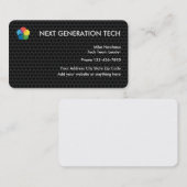 Koel Tech Logo Visitekaartjes (Voorkant / Achterkant)