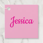 Koel tekst bedankjes labels (Voorkant)