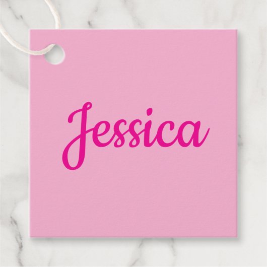 Koel tekst bedankjes labels (Voorkant)