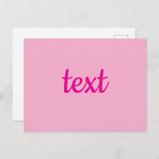 Koel  tekst briefkaart (Voorkant / Achterkant)