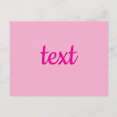 Koel  tekst briefkaart (Voorkant)