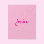 Koel  tekst fleece deken