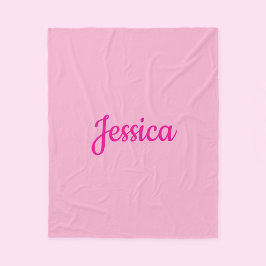 Koel  tekst fleece deken