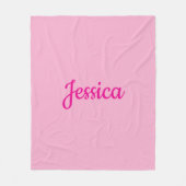 Koel tekst fleece deken (Voorkant)