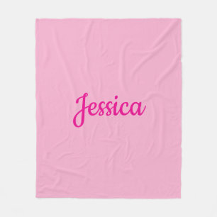 Koel  tekst fleece deken