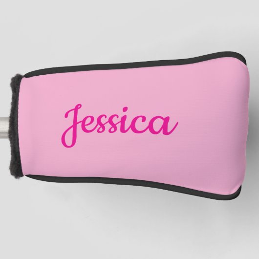 Koel  tekst golfheadcover (Voorkant)