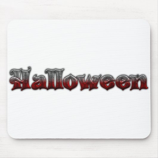 Koel tekst - Halloween Muismat (Voorkant)