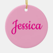 Koel  tekst keramisch ornament (Voorkant)