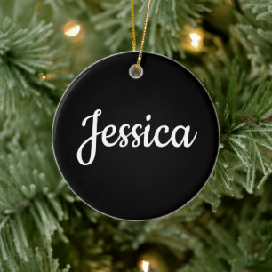 Koel  tekst keramisch ornament