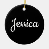 Koel  tekst keramisch ornament (Voorkant)