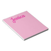 Koel tekst notitieblok (Schuin)