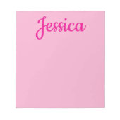 Koel tekst notitieblok (Voorkant)