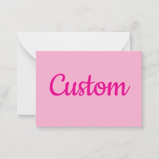 Koel  tekst notitiekaartje (Voorkant)