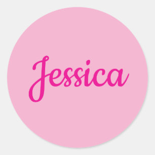 Koel  tekst ronde sticker