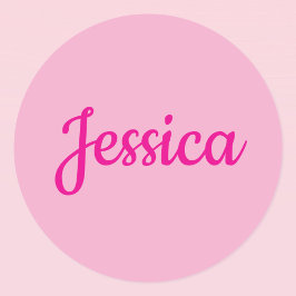 Koel  tekst ronde sticker