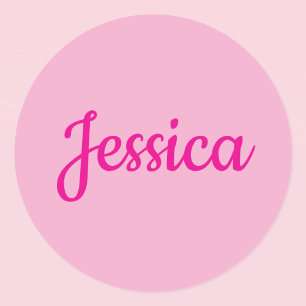 Koel tekst ronde sticker