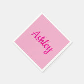 Koel  tekst servet (Hoek)