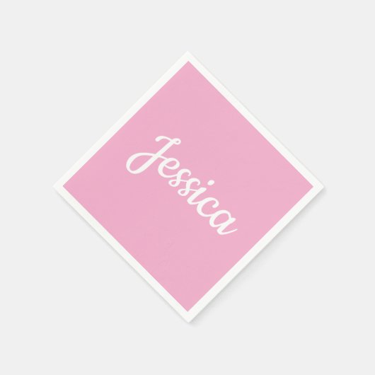 Koel tekst servet (Hoek)